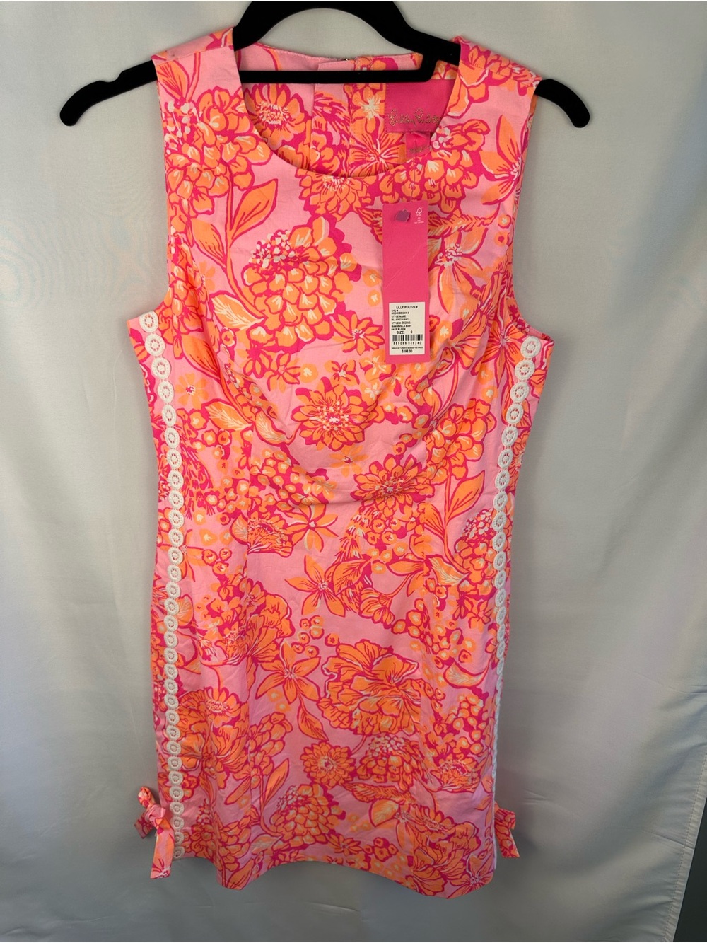 Lilly Pulitzer Mila shift ,sku0022456812xk size0, Mandevilla baby days bloom NWT